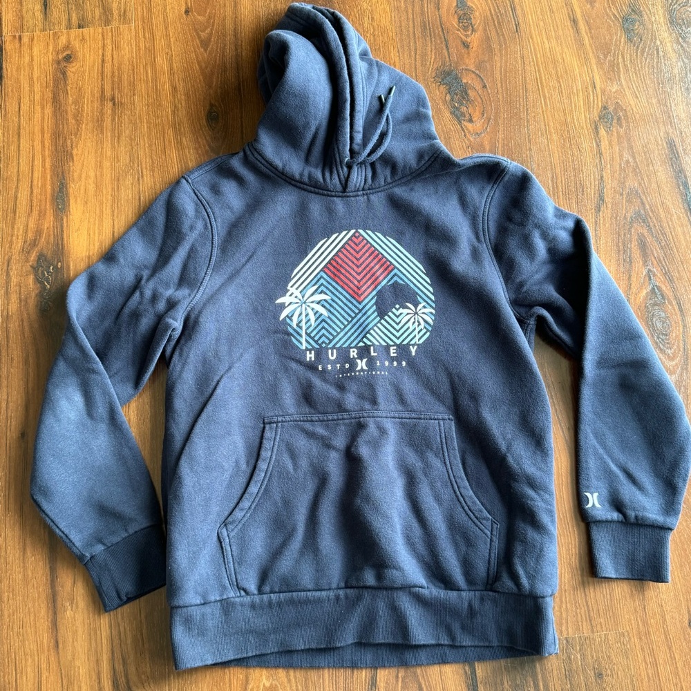 Blue Mens Hurly Sweatshirt